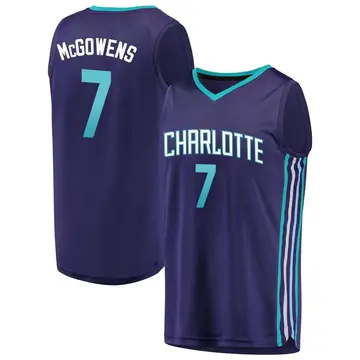 Charlotte Hornets Bryce McGowens Fanatics Brand Jersey - Statement Edition - Men's Fast Break Purple