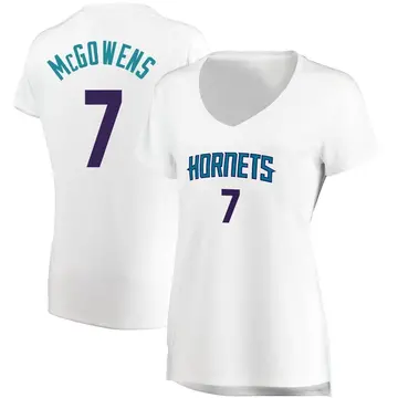 Charlotte Hornets Bryce McGowens Jersey - Association Edition - Women's Fast Break White