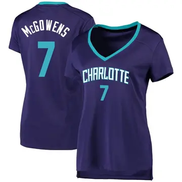 Charlotte Hornets Bryce McGowens Jersey - Statement Edition - Women's Fast Break Purple