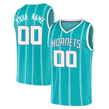 Charlotte Hornets Custom 2020 Jersey - Icon Edition - Youth Fast Break Teal