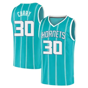 Charlotte Hornets Dell Curry 2020 Jersey - Icon Edition - Men's Fast Break Teal