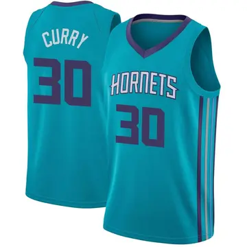 Charlotte Hornets Dell Curry Jersey - Icon Edition - Youth Swingman Teal