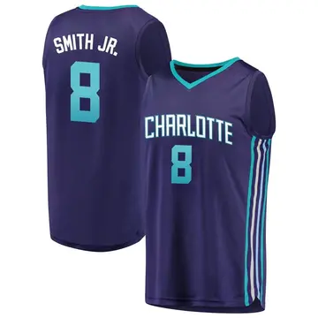 Charlotte Hornets Dennis Smith Jr. Fanatics Brand Jersey - Statement Edition - Men's Fast Break Purple