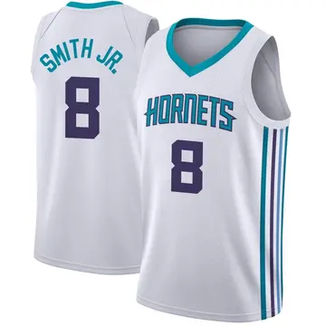 Charlotte Hornets Dennis Smith Jr. Jersey - Association Edition - Men's Swingman White