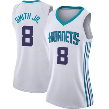 Charlotte Hornets Dennis Smith Jr. Jersey - Association Edition - Women's Swingman White