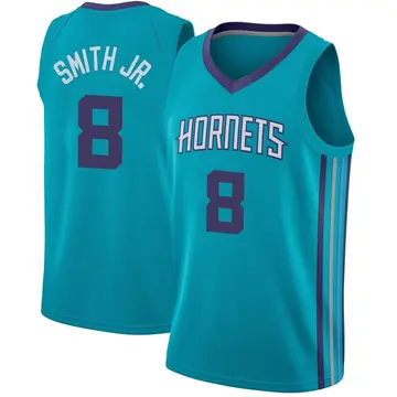 Charlotte Hornets Dennis Smith Jr. Jersey - Icon Edition - Men's Swingman Teal