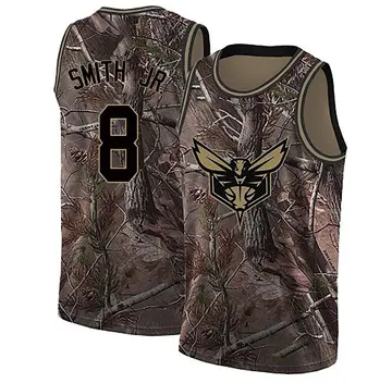 Charlotte Hornets Dennis Smith Jr. Realtree Collection Jersey - Men's Swingman Camo
