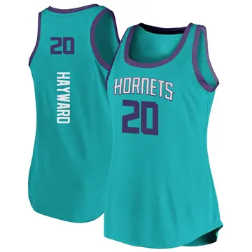 Charlotte Hornets Gordon Hayward Tank Jersey - Icon Edition - Women's Fast Break Teal