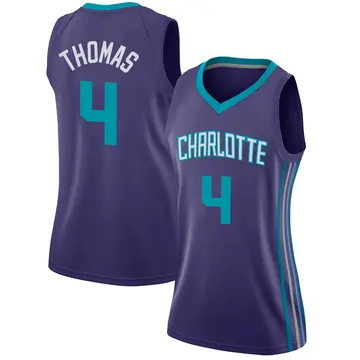 Charlotte Hornets Isaiah Thomas Jersey - Statement Edition - Women's Swingman Purple