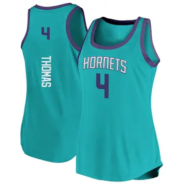 Charlotte Hornets Isaiah Thomas Tank Jersey - Icon Edition - Women's Fast Break Teal
