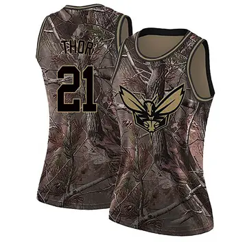 Charlotte Hornets JT Thor Realtree Collection Jersey - Women's Swingman Camo