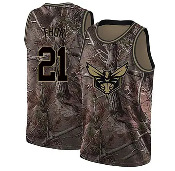 Charlotte Hornets JT Thor Realtree Collection Jersey - Youth Swingman Camo