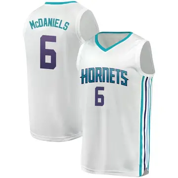 Charlotte Hornets Jalen McDaniels Fanatics Brand Jersey - Association Edition - Youth Fast Break White