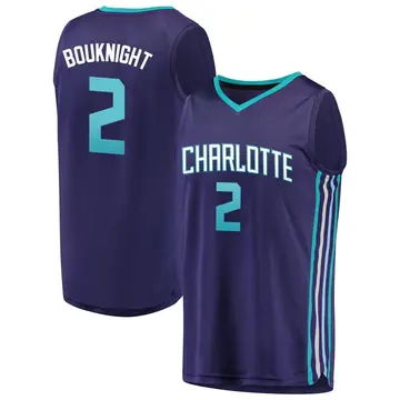 Charlotte Hornets James Bouknight Fanatics Brand Jersey - Statement Edition - Youth Fast Break Purple