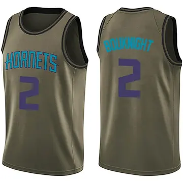 Charlotte Hornets James Bouknight Salute to Service Jersey - Youth Swingman Green