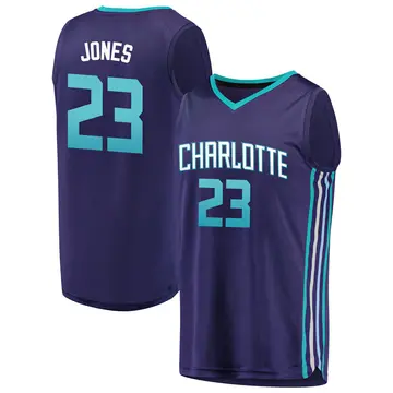 Charlotte Hornets Kai Jones Fanatics Brand Jersey - Statement Edition - Men's Fast Break Purple