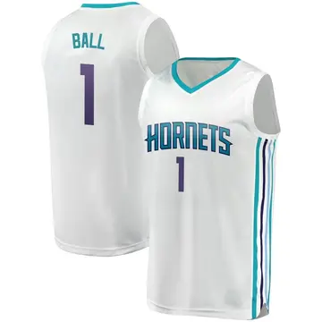 Charlotte Hornets LaMelo Ball Fanatics Brand Jersey - Association Edition - Men's Fast Break White