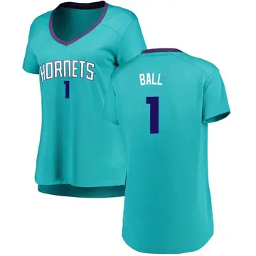 Charlotte Hornets LaMelo Ball Fanatics Brand Jersey - Icon Edition - Women's Fast Break Teal