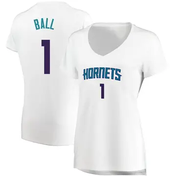 Charlotte Hornets LaMelo Ball Jersey - Association Edition - Women's Fast Break White