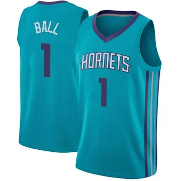 Charlotte Hornets LaMelo Ball Jersey - Icon Edition - Youth Swingman Teal