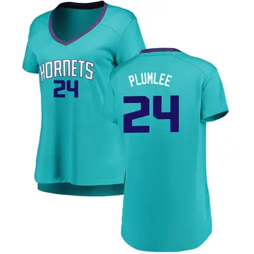 Charlotte Hornets Mason Plumlee Fanatics Brand Jersey - Icon Edition - Women's Fast Break Teal