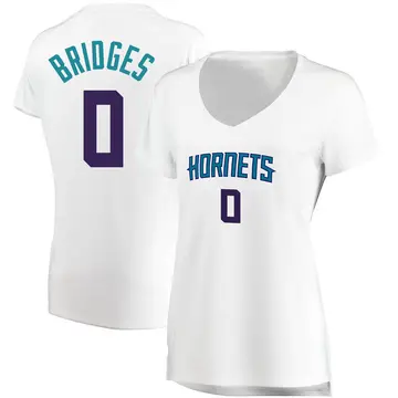 Charlotte Hornets Miles Bridges Jersey - Association Edition - Women's Fast Break White