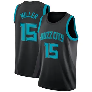 Charlotte Hornets Percy Miller 2018/19 Jersey - City Edition - Youth Swingman Black