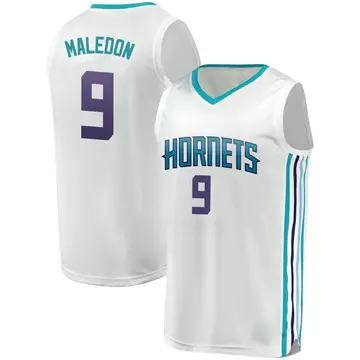 Charlotte Hornets Theo Maledon Fanatics Brand Jersey - Association Edition - Men's Fast Break White