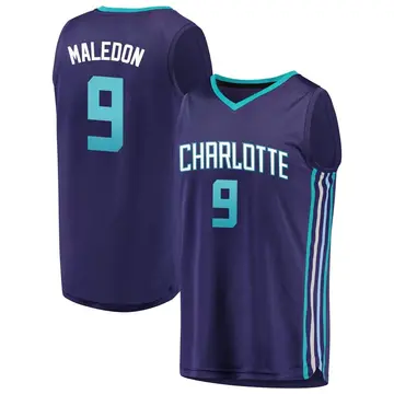 Charlotte Hornets Theo Maledon Fanatics Brand Jersey - Statement Edition - Men's Fast Break Purple